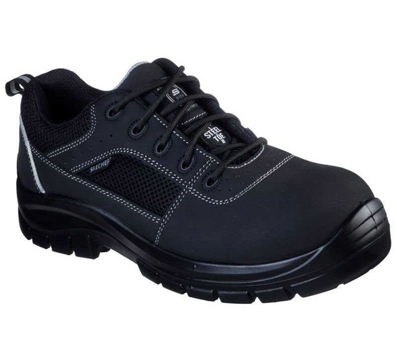 Skechers Trophus St - Mens Work Boots Black [AU-CO6527]